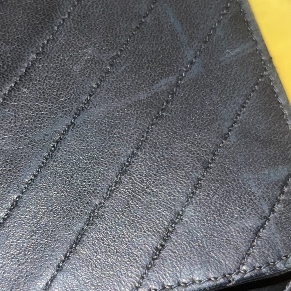 Vintage Chanel Diagonal Flap Bag. - Picture 5 of 16